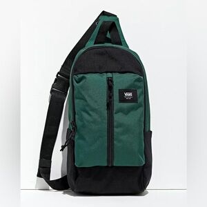 Vans Wrap Sling Bag Forest Green